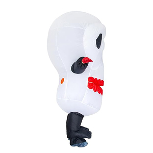 Disfraz de Calavera Divertido con Diseño Único, Inflable, Disfraz de Halloween para Uso Versátil - Product Image 4