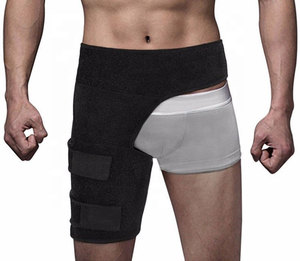 Orthèse d'abduction de la hanche soutien pour remplacements de la hanche accolades tirées ischio-jambiers pour douleur à la hanche femmes ceinture de soutien blessure à l'aine - Product Image 2