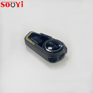 Auriculares de Comunicación para Motocicleta con Pantalla OLED de 0.96 Pulgadas y Función de Respuesta Automática BT10 Full-duplex Bidireccional para Sincronización - Product Image 5