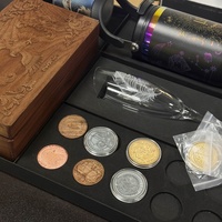 Boîte de rangement et de présentation pour bijoux et accessoires, avec insert en mousse EVA découpé au laser sur mesure, pour outils d'artisanat, outils d'incrustation, outils de caméra et outils CNC, pour emballage.