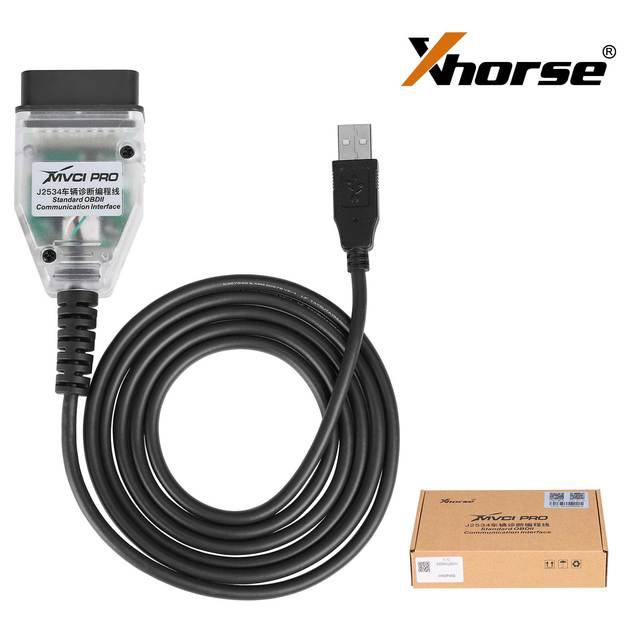 Xhorse MVCI PRO J2534 Vehicle Diagnostic Programming Cable for ODIS/ Ford/ Mazda IDS/ HDS/ TIS/ SUBARU