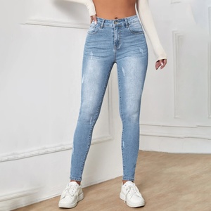 LARSUR Xintang Guangzhou China, Fábrica de Jeans de Mezclilla, Fabricante, Proveedor, Mayorista, Jeans Clásicos Ajustados para <span class=keywords><strong>Mujer</strong></span> - Product Image 1