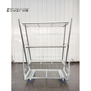 Invernadero duradero de metal y acero, <span class=keywords><strong>carrito</strong></span> de transporte de flores soldadas, cabriolet - Product Image 4