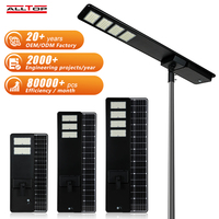 Alltop Extérieur Imperméable Ip65 Aluminium 200W 300W 400W Sécurité Solaire Led Lampadaire