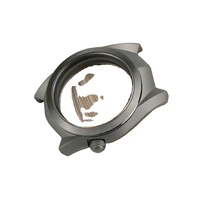 Boîtier de montre en acier inoxydable 316L de 40 mm, design automobile, compatible avec cadran de 28,5 mm, mouvement NH34/5/6/8/70/1/2, verre saphir, lunette à vis