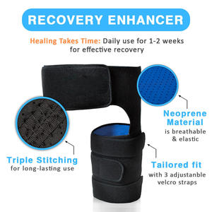 Réglable néoprène aine cuisse enveloppement souche soutien hanche blessure sciatique ceinture récupération soulagement cuisse orthèse - Product Image 5