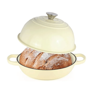 Four à pain <span class=keywords><strong>en</strong></span> <span class=keywords><strong>fonte</strong></span> émaillée avec couvercle, pot <span class=keywords><strong>en</strong></span> <span class=keywords><strong>fonte</strong></span> émaillée avec couvercle, fours hollandais <span class=keywords><strong>en</strong></span> <span class=keywords><strong>fonte</strong></span> émaillée <span class=keywords><strong>en</strong></span> forme de dôme - Product Image 3