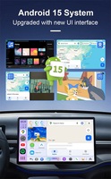 Boîtier AI CarPlay Android pour voiture, 6 Go, Android 13/15, 8 Go de RAM, 5G Sim, Android Auto, CarPlay 8 Go 128 Go, Android 16