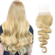 613 Blonde Extensions de Cheveux Humains Indien Vierge Temple Bundles de Cheveux Humains Top Qualité 12A Grade Cheveux Ondulés Naturels - Product Image 4