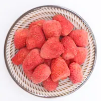 Neuheiten Fd Whole Strawberry Not Zucker Natural Pure Gefrier getrocknete Erdbeere Ganze, nicht gentechnisch veränderte, gefrier getrocknete Frucht rohe