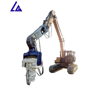 PC200 CAT320 CAT330 용 사각 튜브 목재 콘크리트 말뚝 i 빔 진동 해머 시트 파일 드라이버 - Product Image 1
