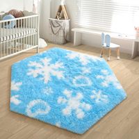 Tapis moelleux pour salon, grand tapis en fausse fourrure douce et pelucheuse pour chambre à coucher, tapis antidérapant en peluche pour salle de jeux pour enfants