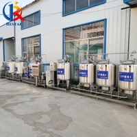 Machine à yaourt à haute productivité à usage commercial, petite usine de pasteurisation du lait, ligne de production de yaourt