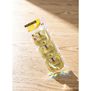 Masque en Capsule Vt Gold 7,5g 3 unités, Hydratant à l'Extrait de Riz, Tous Types de Peau, Soin Quotidien du Visage - Product Image 1