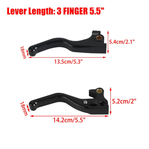 Leviers d'embrayage de frein <span class=keywords><strong>en</strong></span> aluminium à billettes CNC OEM pour Harley <span class=keywords><strong>Sportster</strong></span> XL1200 XL883 2014-2022 Design lisse anodisé durable - Product Image 4