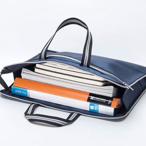 Wholesale Portable Lightweight Tote Bag Canvas Waterproof Conference Bags 14 Inches Handheld <b>Briefcase</b> Bag for Men Business - Product Image 4
