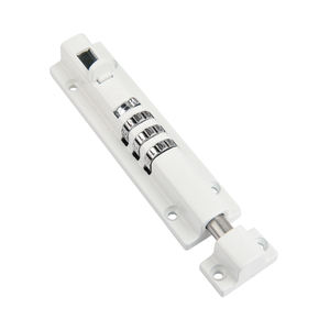 Serrure à pêne coulissant <span class=keywords><strong>antivol</strong></span> en alliage de zinc YH1811 pour fenêtre et <span class=keywords><strong>porte</strong></span>, codes de combinaison réinitialisables, déverrouillage par mot de passe, <span class=keywords><strong>ceinture</strong></span> de sécurité - Product Image 1