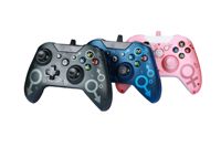 Controlador de juegos con cable de suministro de fábrica con motor de vibración para One & PC-Botón Turbo de diseño ergonómico
