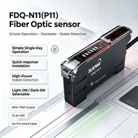 Capteur photoélectrique industriel à fibre optique FDQ-N11 PNP pour l'automatisation