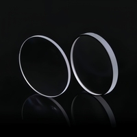 Verre optique personnalisable OEM en saphir et fluorure de calcium (CaF2) pour montre, avec revêtement antireflet 300-700nm