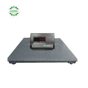 เครื่องชั่งแพลตฟอร์มดิจิตอลขนาด0-3ตันตัวบ่งชี้ <span class=keywords><strong>A12E</strong></span> สำหรับวัวควายขนาด1.2x1.2ม. โหลดเซลล์ - Product Image 1