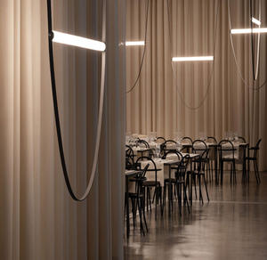 JYLIGHTING新型现代手工皮革吊灯餐厅水晶设计风格玻璃车身照明电路2年 - Product Image 5