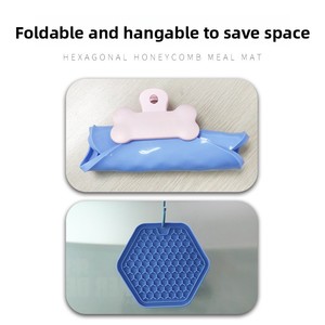 Tappetino Pieghevole Universale Anti-ingozzamento in Silicone <span class=keywords><strong>per</strong></span> Cani di Piccola Taglia e <span class=keywords><strong>Gatti</strong></span> - Product Image 6