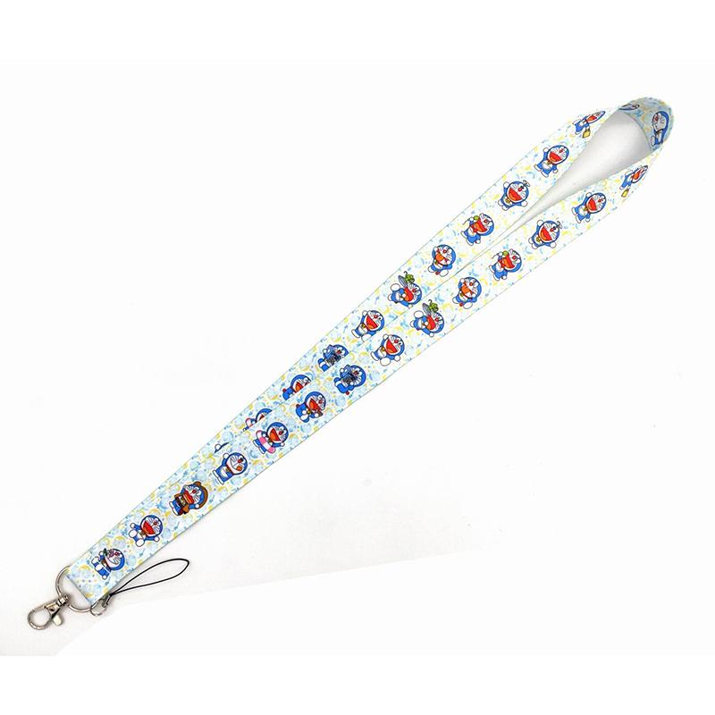 Promotional Gift Cartoon Dora Polyester Satin Lanyards Mobile Phone Case Neck Strap Anti-Lost Accessories Lanyard Custom Image 4