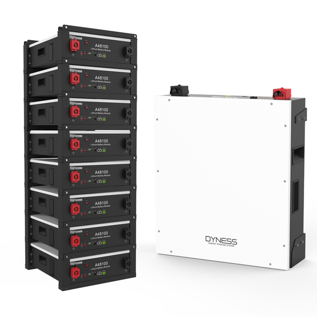 Dyness 48 Volt Rack Mount Solar Battery Pack Lifepo4 100AH 200ah 5kwh Server Rack Lifepo4 Battery 5KW Lithium Ion Battery