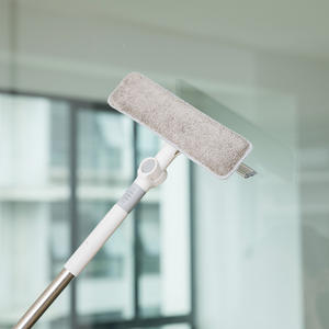 Vente en gros E042 Outils de nettoyage domestique Raclettes à vitres Nettoyeur de vitres de voiture Grattoir télescopique rotatif - Product Image 2