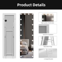 Intelligenter LED-Ganzkörperspiegel mit Helligkeitsregelung für Friseursalon, Schlafzimmer und Ankleidezimmer