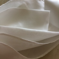 Syal Putih Kualitas Terbaik Syal Sifon Ajaib Sutra Panjang Terbaru untuk Lukisan Tangan DIY Diskon Besar