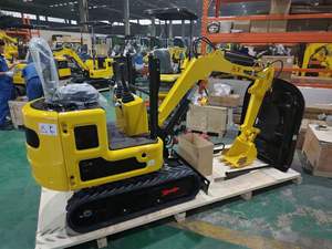 Mini-excavatrice sur roues de 0,8 tonne, fabriquée en Chine, avec moteur diesel Euro 5, certifiée EPA CE OEM R308 R350, avec pompe, pour travaux agricoles - Product Image 3