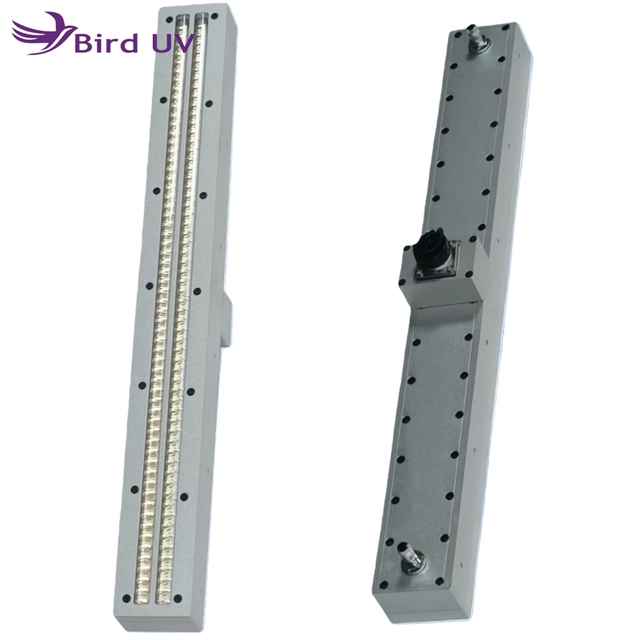 Bird UV High-Power LED Metal UV Curing Lamp Head with 20000W/cm for Medical Tube Bonding AC Powered