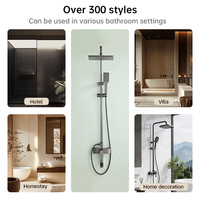 Meilleure Vente : Ensemble de Douche Complet Moderne de Haute Qualité, Système de Douche Cascade Vintage pour Salle de Bain à Domicile