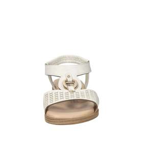 Sandalias Planas para Mujer Valleverde, Modelo Pearl 36, con Correa en T Perforada y Correa de Tobillo - Product Image 3
