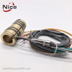 Calentadores de bobina eléctricos de latón de molde de inyección para sistema de canal caliente
