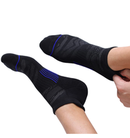 Chaussettes de sport d'extérieur, chaussettes de course, chaussettes antidérapantes et amortissantes pour l'automne et l'hiver, chaussettes courtes décontractées pour hommes et femmes