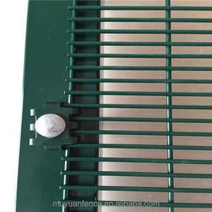 Malla de Acero Soldada Plana Estilo EE. UU., Valla de Seguridad Anti-Escalada con Acabado de Recubrimiento en Polvo, Diseño de Prisión 358 Ecológico - Product Image 6