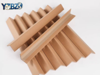 Protecteur d'angle en papier kraft recyclable 50-100 mm anti-écrasement pour la protection des bords des palettes d'entrepôt