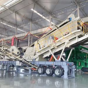 เครื่องบดแบบเคลื่อนที่ครบชุด 100-150 ตัน: โรงงานบดหินและกรวด - Product Image 1