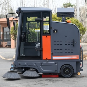 รถกวาดพื้นไฟฟ้าขนาดใหญ่สำหรับโกดังอาคารโรงงาน พื้นปูนแข็งพิเศษ เครื่องกวาดพื้นอุตสาหกรรม - Product Image 3