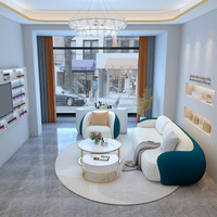 Canapés au design moderne et minimaliste pour les bureaux de vente, les salles de réunion et les zones de réception ; Canapés pour les salles de réception et les salons de beauté