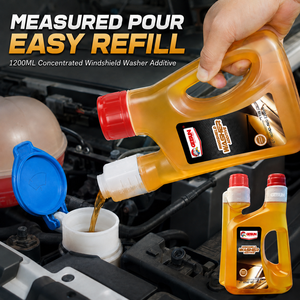 Getsun 1200ml Windshield Washer Additive <strong>Concentrate</strong> Car Glass Cleaner Bird Droppings Shellac Removal Wiper Fluid - Product Image 1