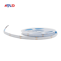 Tira de Luces LED COB RGB DC24V IP20, Regulable, Multicolor, USB/Wi-Fi, Cambio de Color Inteligente, Certificación CE/ROHS, CRI>90