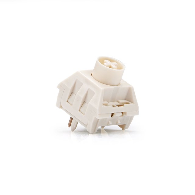 NovelKeys X Kailh Cream Switch 4 Pin 5 Pin RGB SMD Linear 55g Force 5pin Mx Stem Switches