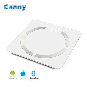 Corps numérique moniteur de santé pèse <span class=keywords><strong>personne</strong></span> avec analyseur de graisse bluetooth 400lbs - Product Image 2