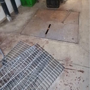 Prix des grilles en acier au Nigéria pour le drainage et les sols industriels, panneaux de grilles en acier galvanisé à chaud - Product Image 3