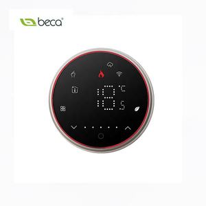 Thermostat intelligent Becasmart BHT-6001 moderne à écran tactile LED Modbus pour le <span class=keywords><strong>chauffage</strong></span> des pièces d'hôtel, chaudière, connectivité Wi-Fi - Product Image 1