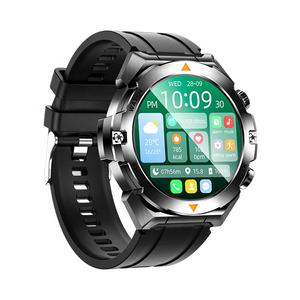2025 montre intelligente D01 1.46 ''écran AMOLED BT appel Style d'affaires OEM ODM Smartwatch pour hommes avec deux sangles 2025 nouveauté - Product Image 3